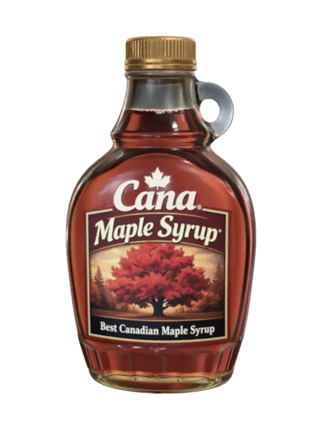 3D model for Cana Maple Syrup Bottle