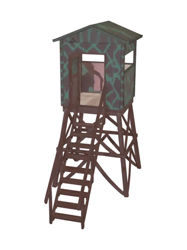 3D model for Camouflage Lookout Tower