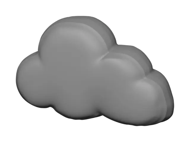3D model for Cream Cloud