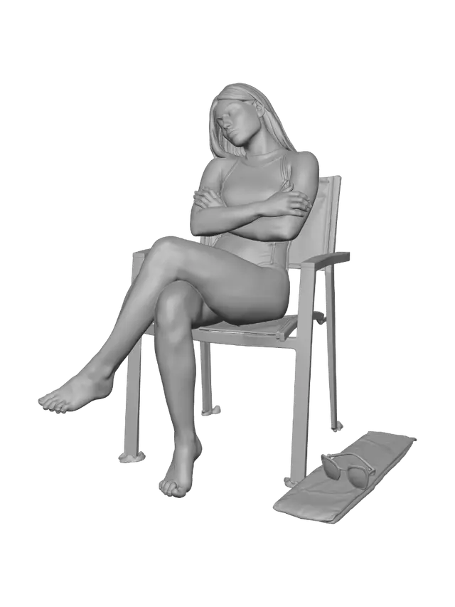 3D model for Sunlit Beach Nap