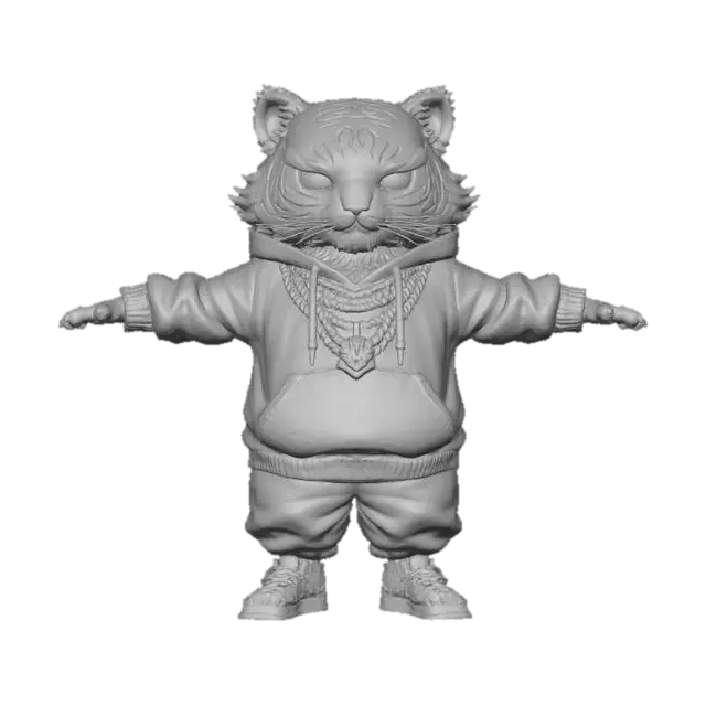 3D model for Streetwise Snow Tiger