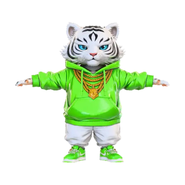 3D model for Streetwise Snow Tiger