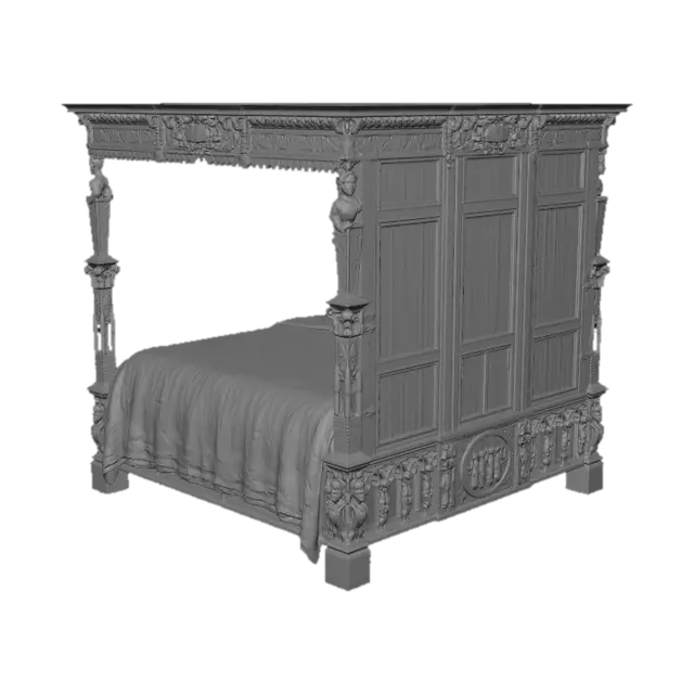 3D model for Himmelbett