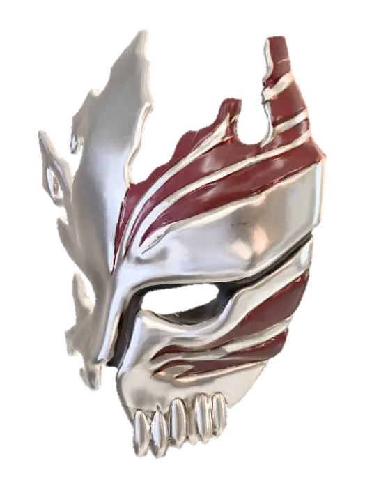 Hollow Mask - Bleach 3D model, vytvořený pomocí AI