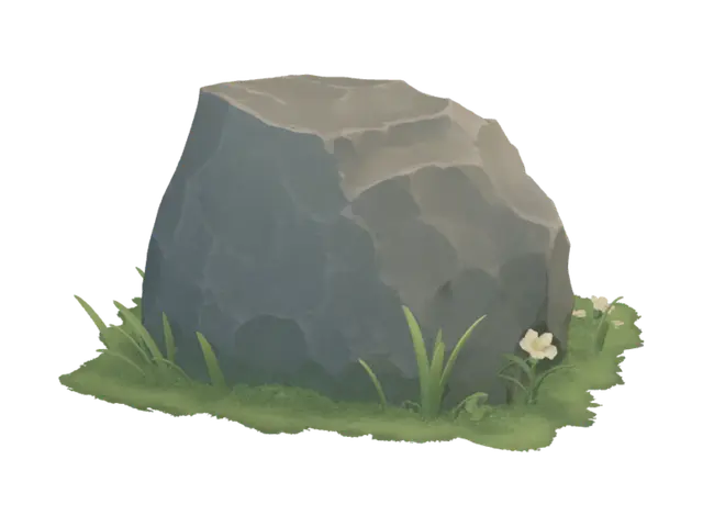 3D model for Meadow Boulder