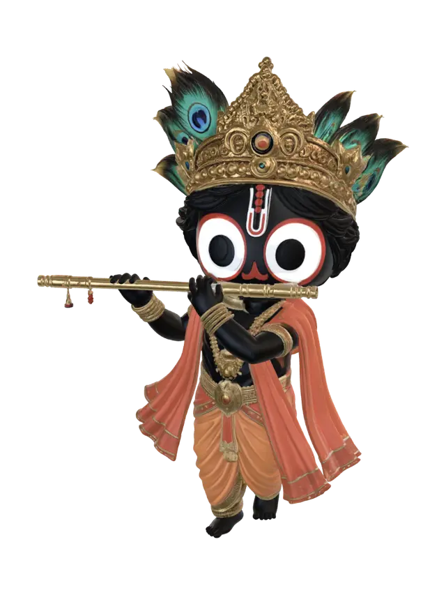 3D model for Little Krishna Playing the Flute