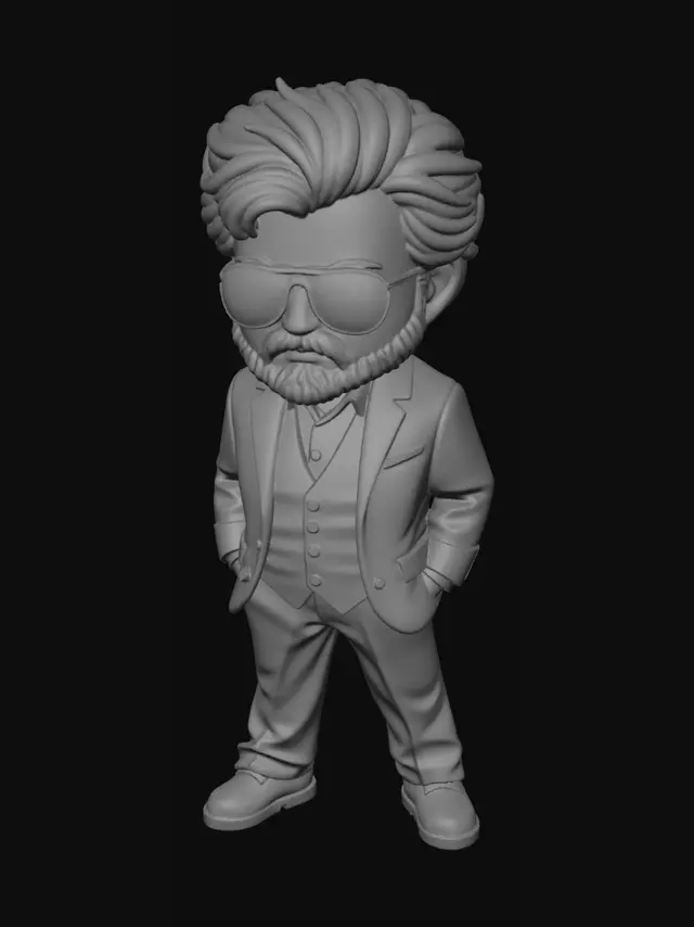 3D model for The Silver Gentleman
