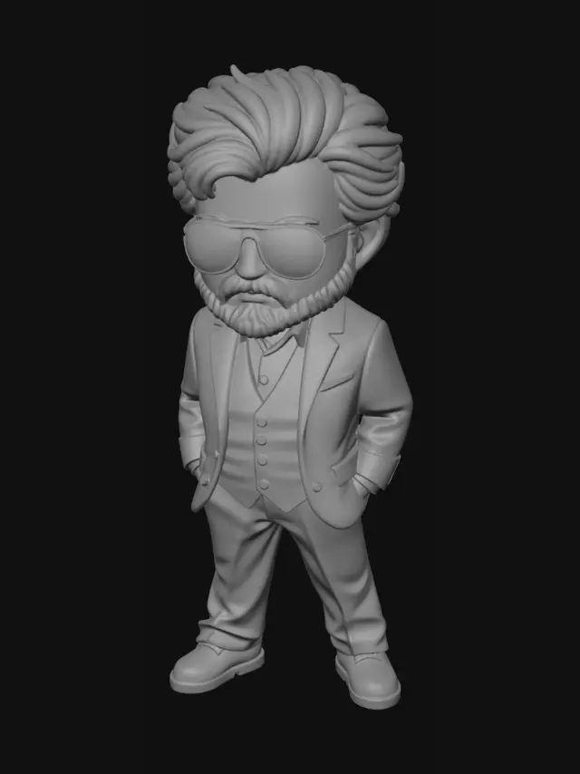 3D model for The Silver Gentleman