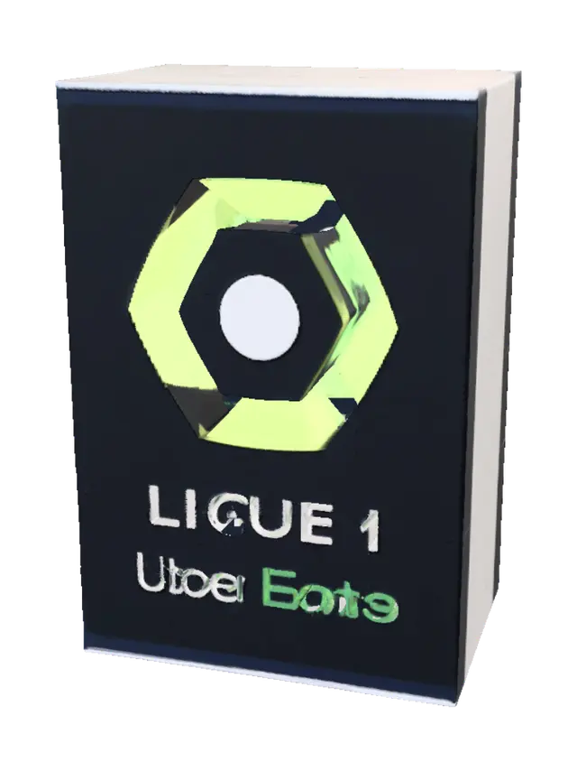 3D model for Ligue 1 Uber Eats Logo