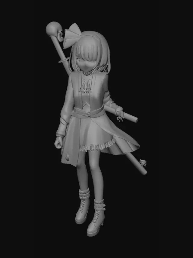 3D model for Sakura Spiritblade