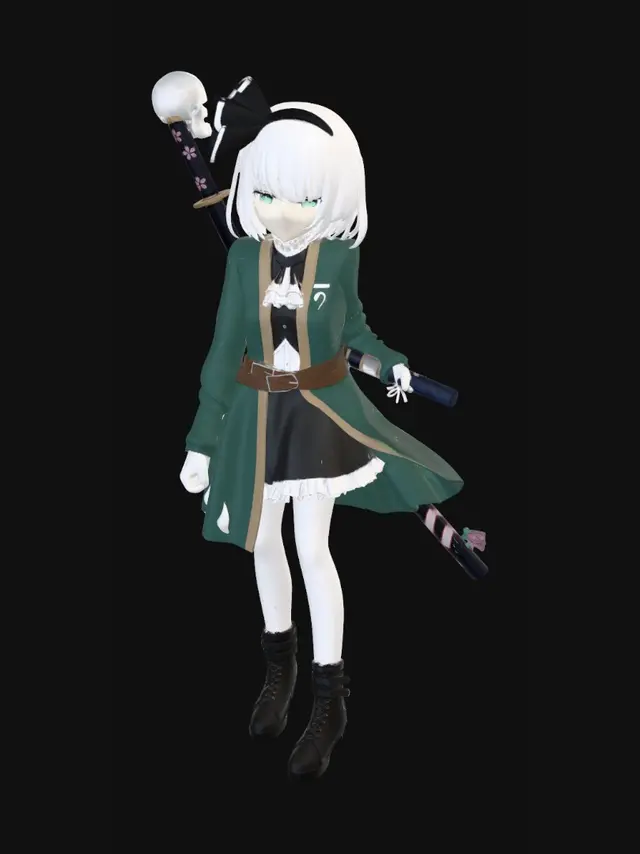 3D model for Sakura Spiritblade