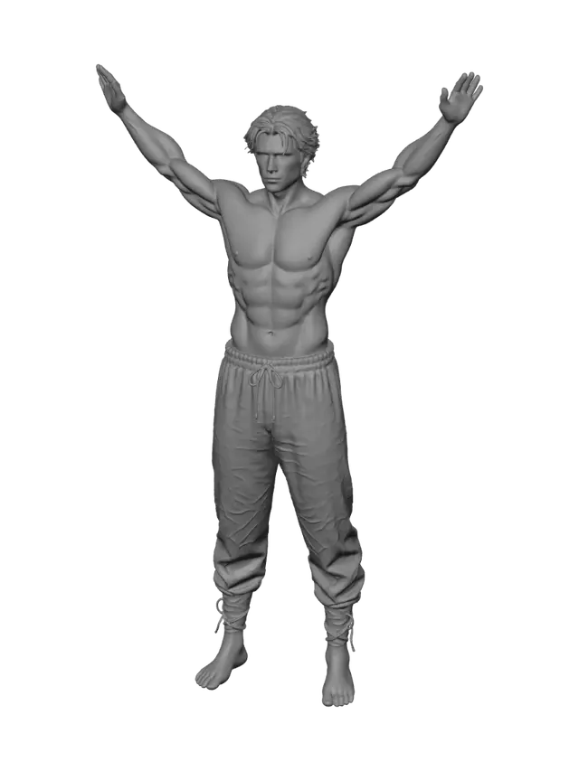 3D model for Power Pose