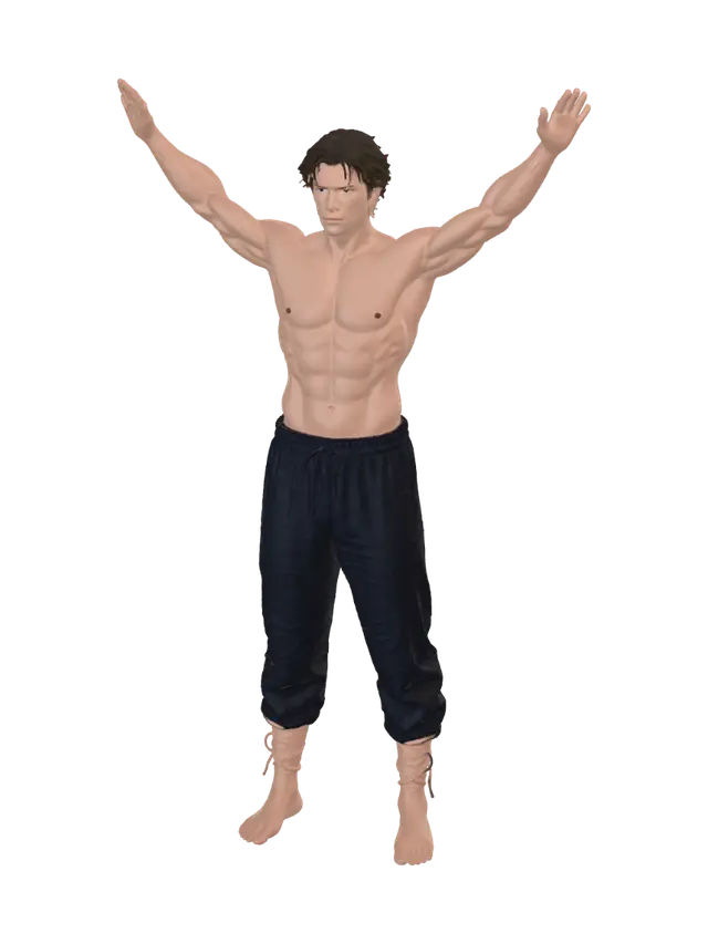 3D model for Power Pose