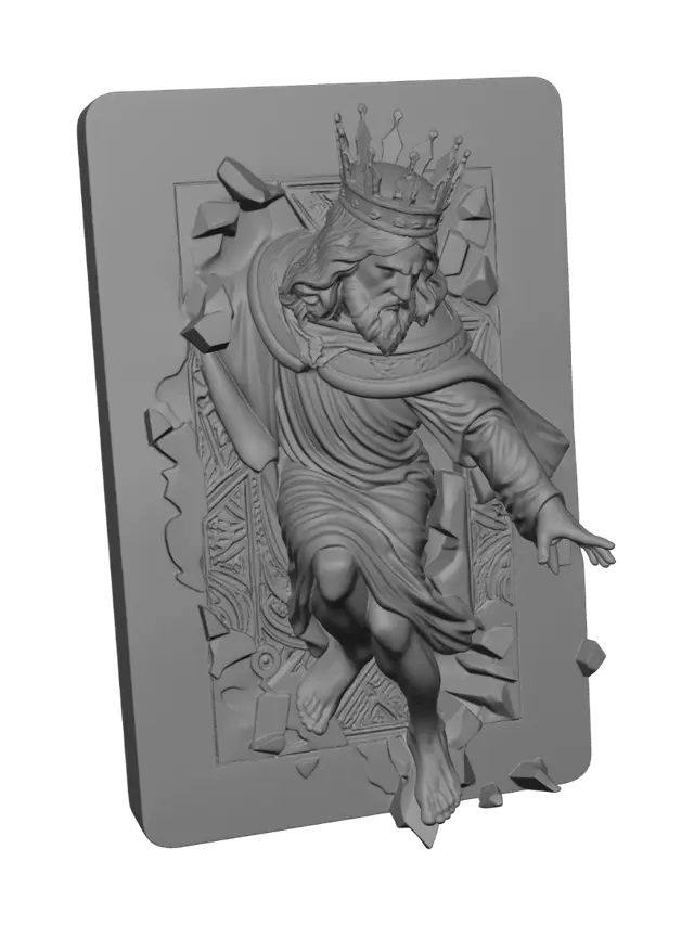 3D model for Emergence of the King of Spades