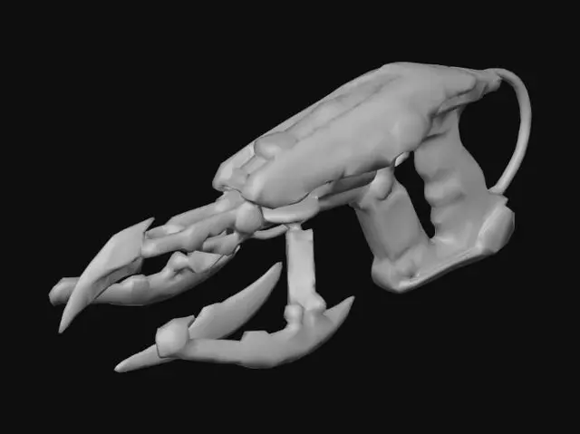 3D model for Photon Claw Blaster