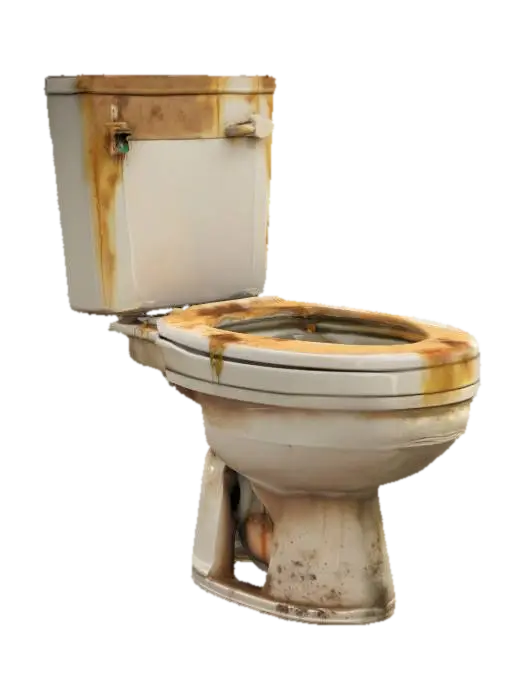 dirty toilet filled with sewage Highly Detailed, Ultra Realistic, 3D model, vytvořený pomocí AI