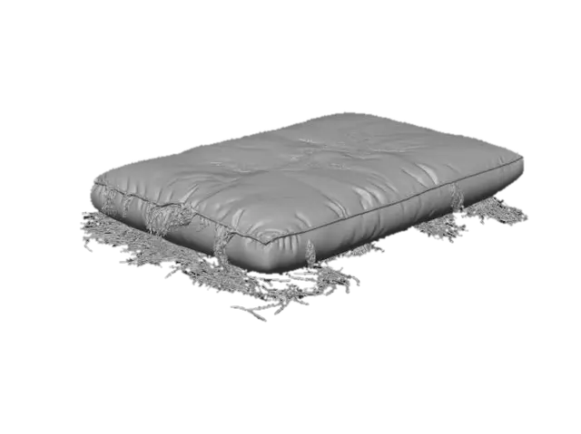 3D model for Straw Stuffed Mattress 1