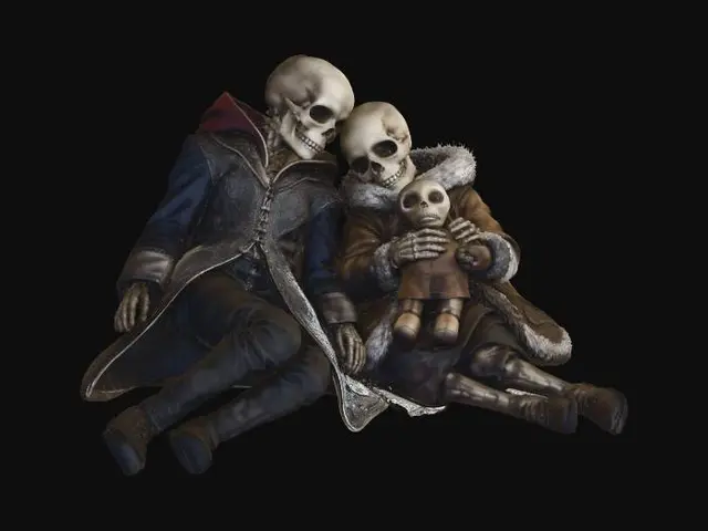 3D model for Eternal Embrace
