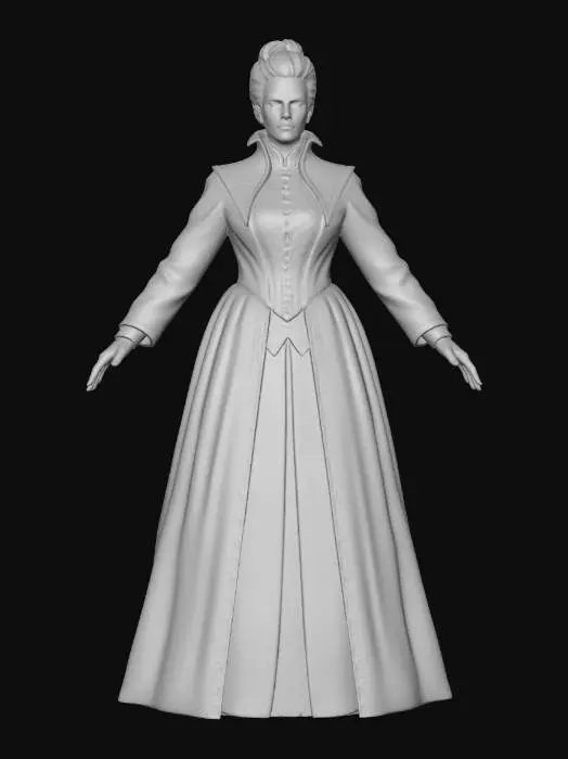 3D model for Lady Fiona Wachter