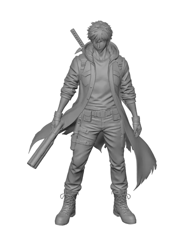 3D model for Last Hunter of the Ruined City
