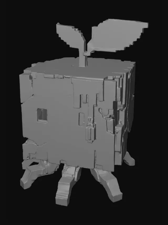 3D model for Neon Pixel Sprout