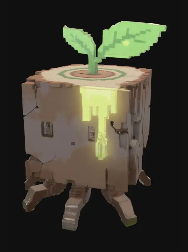 3D model for Neon Pixel Sprout