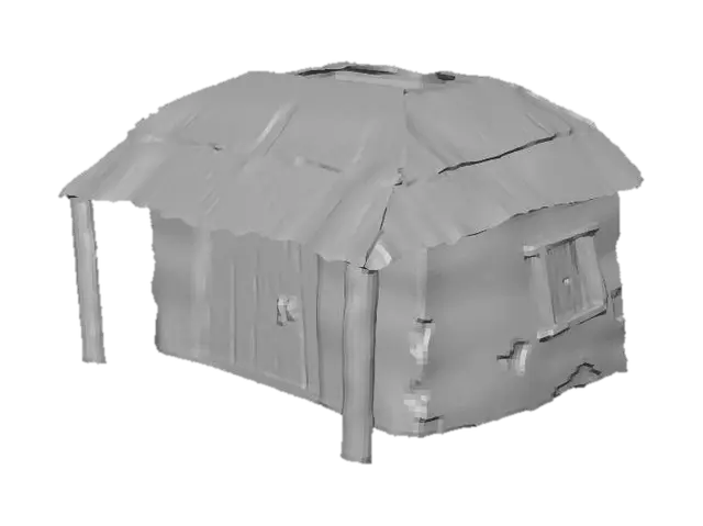 3D model for Hut