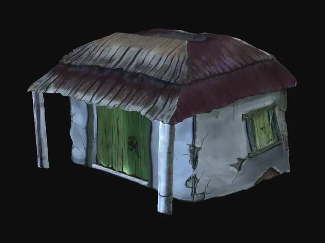 3D model for Hut