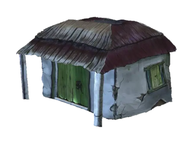 3D model for Hut