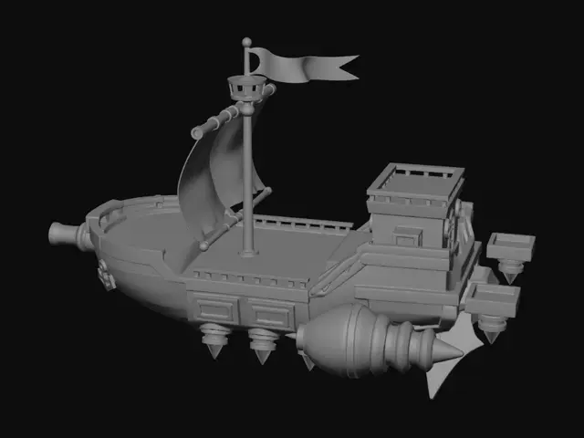 3D model for Cotton Candy Cruiser