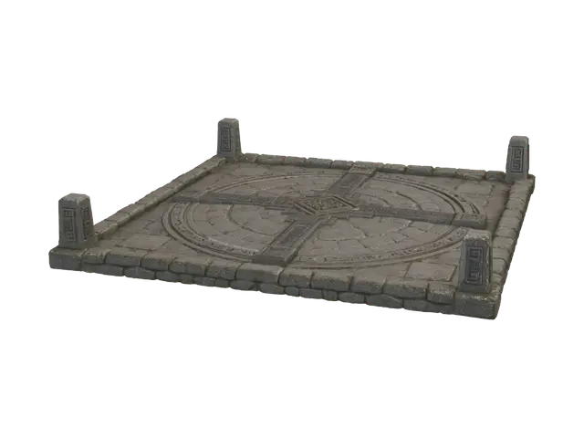 Stone Circle of the Ancients 3D model, vytvořený pomocí AI