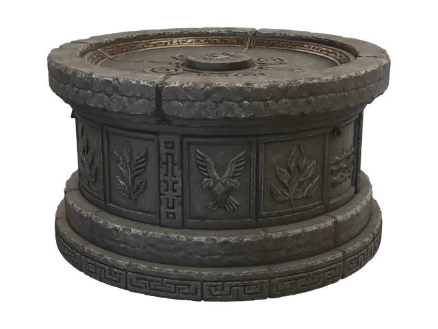 3D model for Altar of the Elemental Circle
