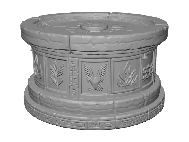 3D model for Altar of the Elemental Circle