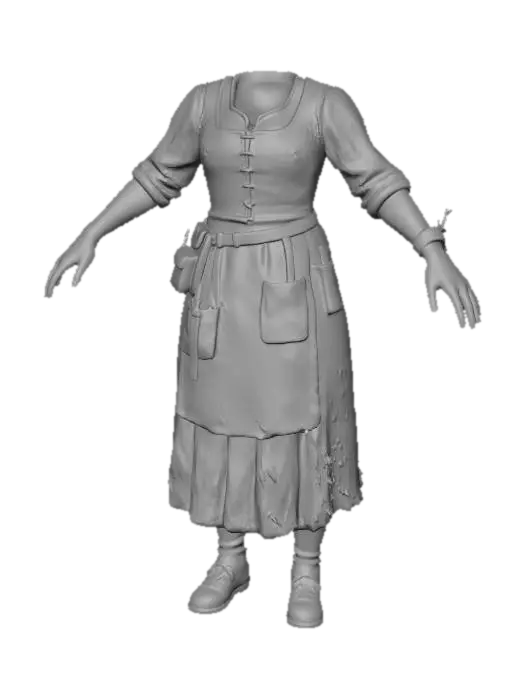 3D model for The Aproned Artisan