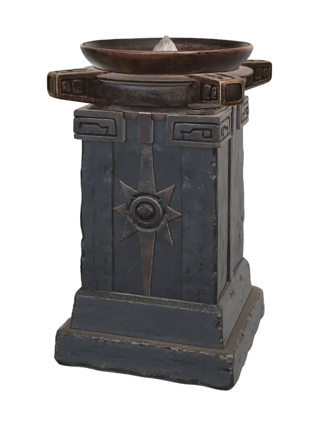 Crystal Altar - Gemstone 3D model, vytvořený pomocí AI
