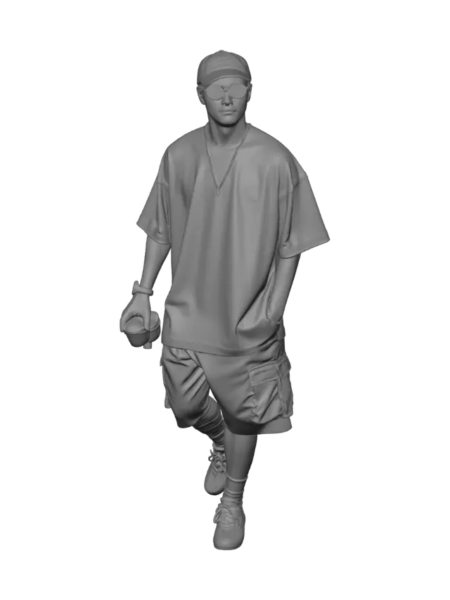 3D model for Urban Streetwear Stance