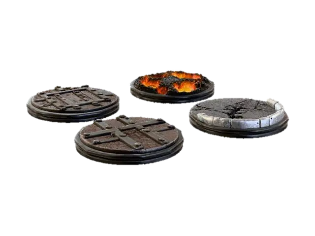Terrain Tokens 3D-model, gegenereerd door AI