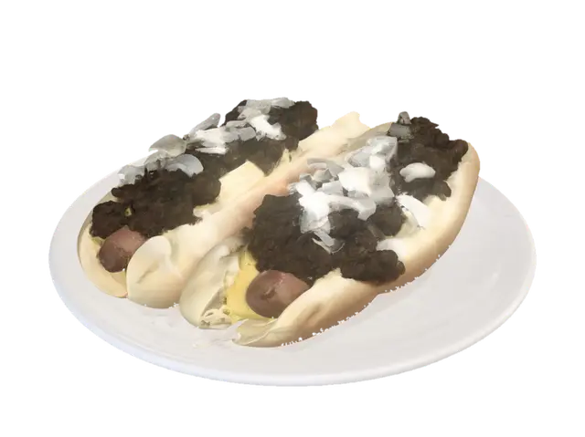 3D model for Loaded Chili Dogs with Onions