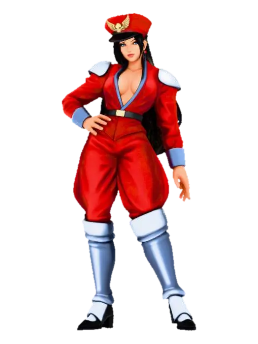 Commander in Red - Bliss 3D model, vytvořený pomocí AI