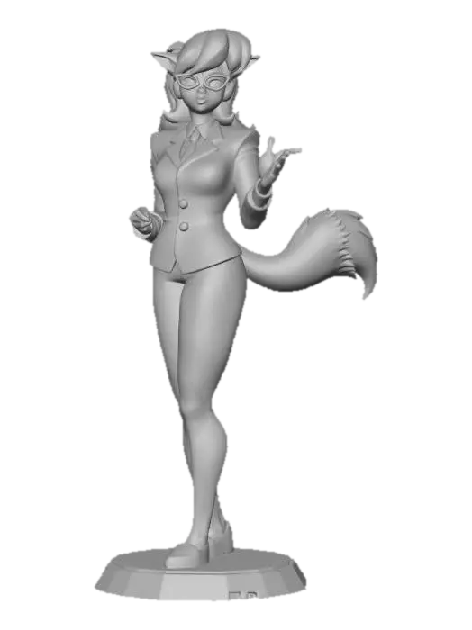3D model for Business Cat Lady