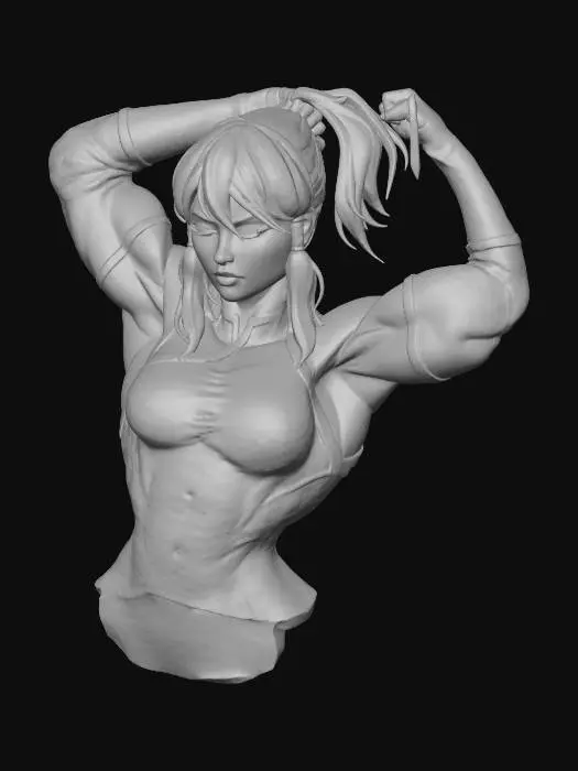 3D model for Strength and Serenity