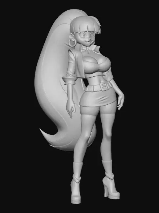3D model for Glamorous Street Style