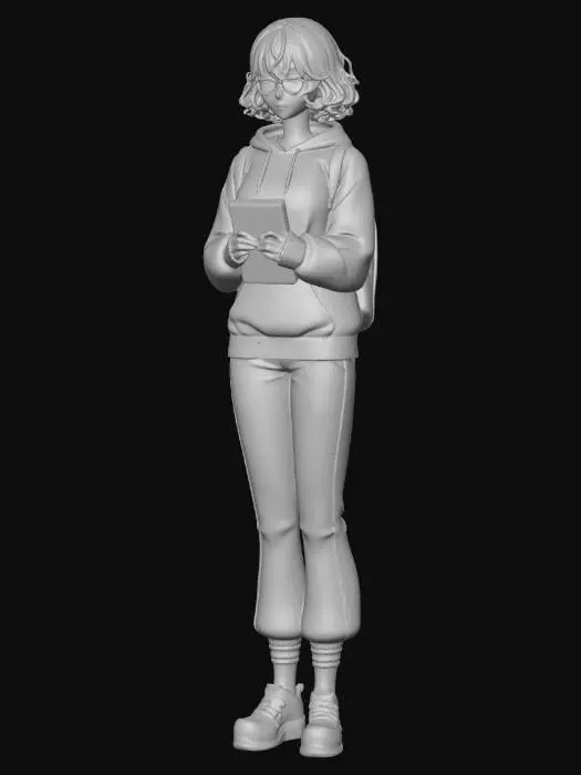 3D model for Bookish Stroll
