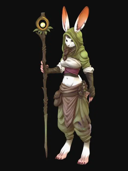 3D model for Luminara Harewarden, #EasterEgg2026#