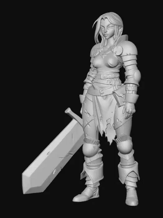 3D model for Ironbound Sentinel
