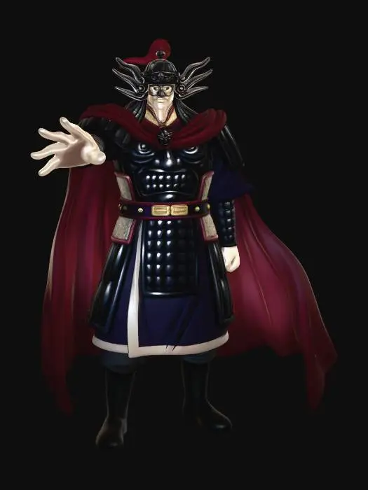 3D model for Crimson Iron Warlord