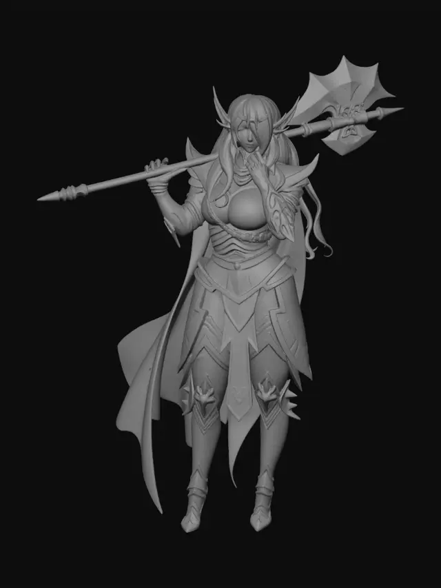 3D model for Violet Valorcrest