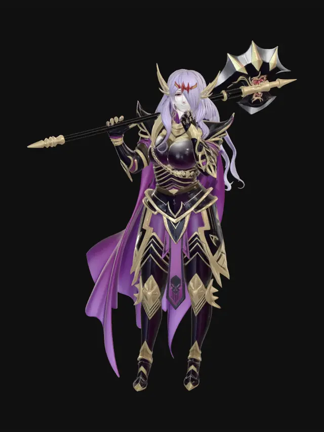 3D model for Violet Valorcrest