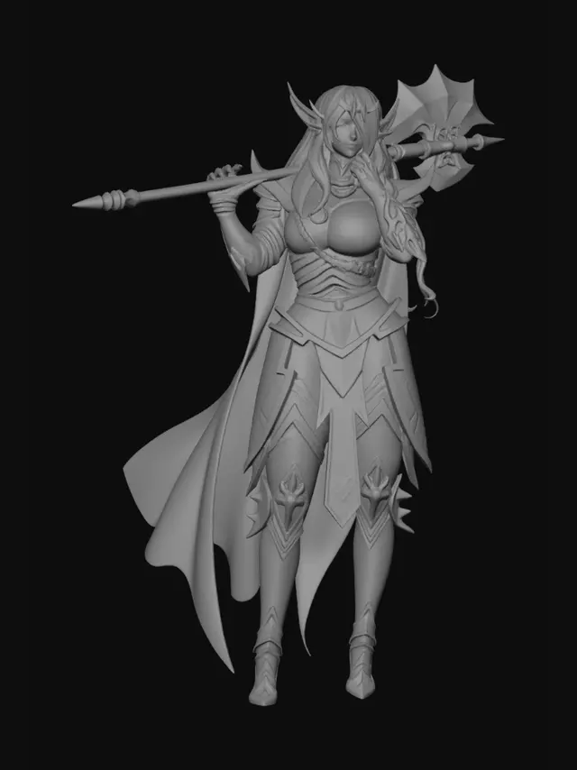3D model for Violet Valorcrest