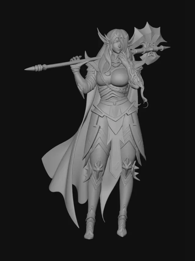 3D model for Violet Valorcrest